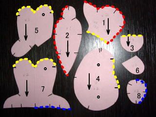 テディベアの作り方 pic1